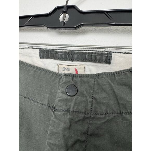 Relwen Flyweight Flex Chino Mens 34 Olive Green Lightweight Pants - Picture 3 of 12